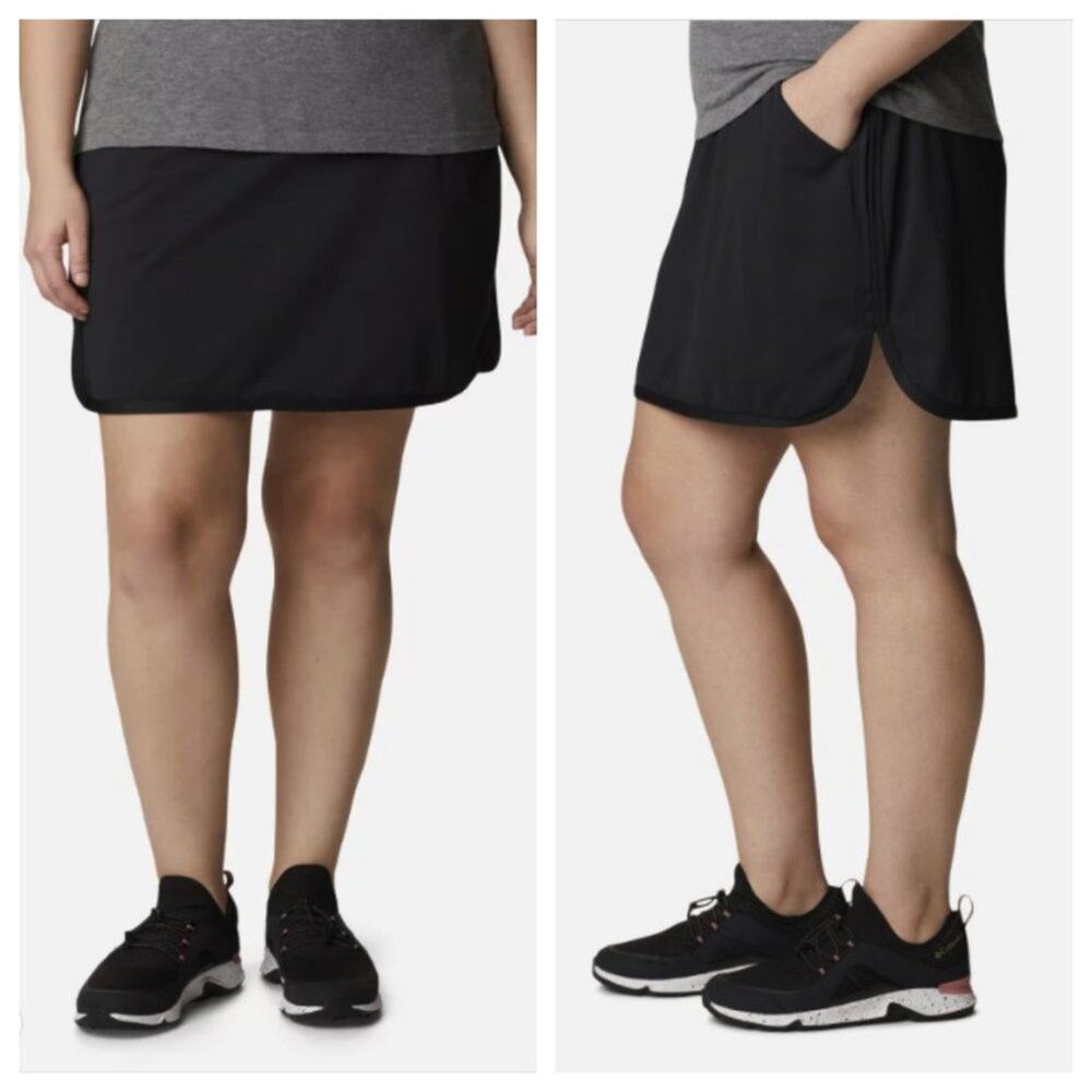 Columbia Women's Plus Size Sandy Creek Stretch Skort Black Size 2X